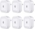 Wall Outlet LED Night Light Cool White (6 Pack)