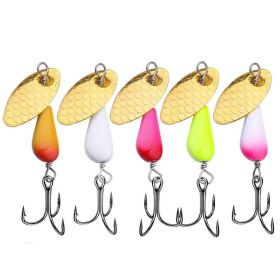 Single Hook Sequins Road Runner Bait Fishing False Lures (Color: Multi-Color, Type: 6CM-6.8G)